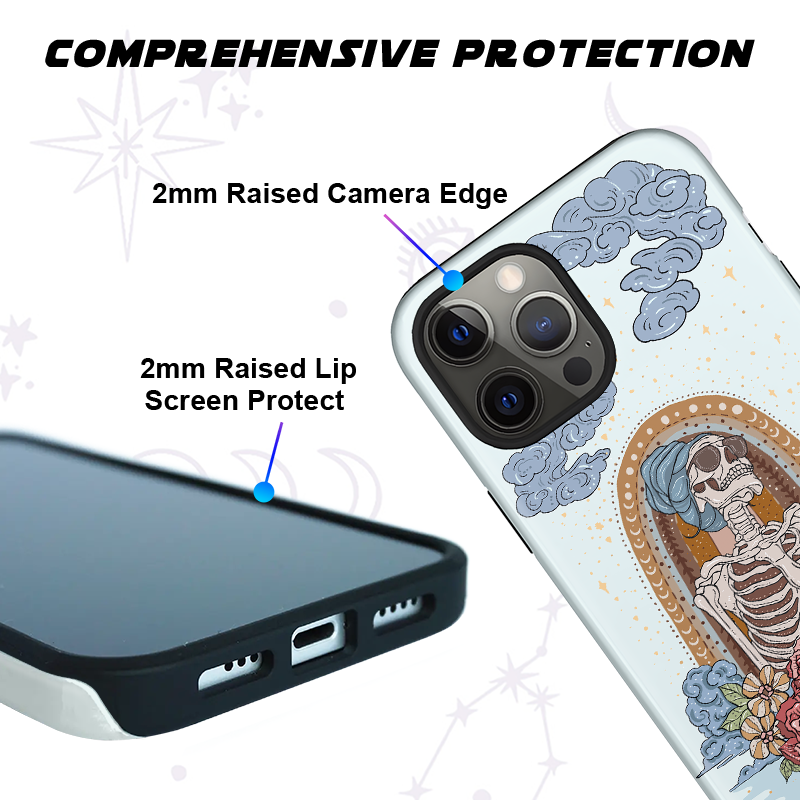 Purplehecate The Zero Of Fucks Phone Case