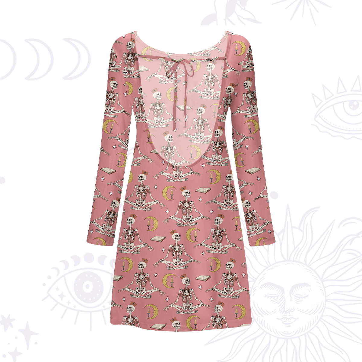 Purplehecate The Nurse Beachwear Cover-Up Dress