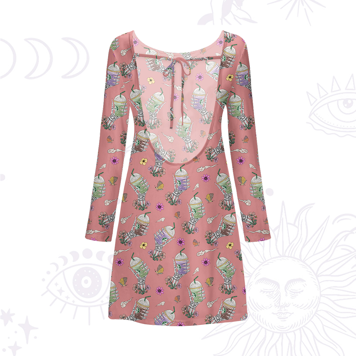 Purplehecate The Last Straw Beachwear Cover-Up Dress