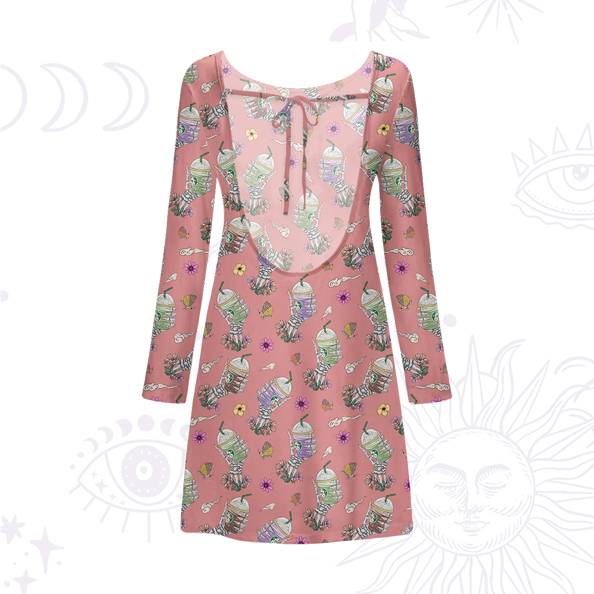 Purplehecate The Last Straw Beachwear Cover-Up Dress