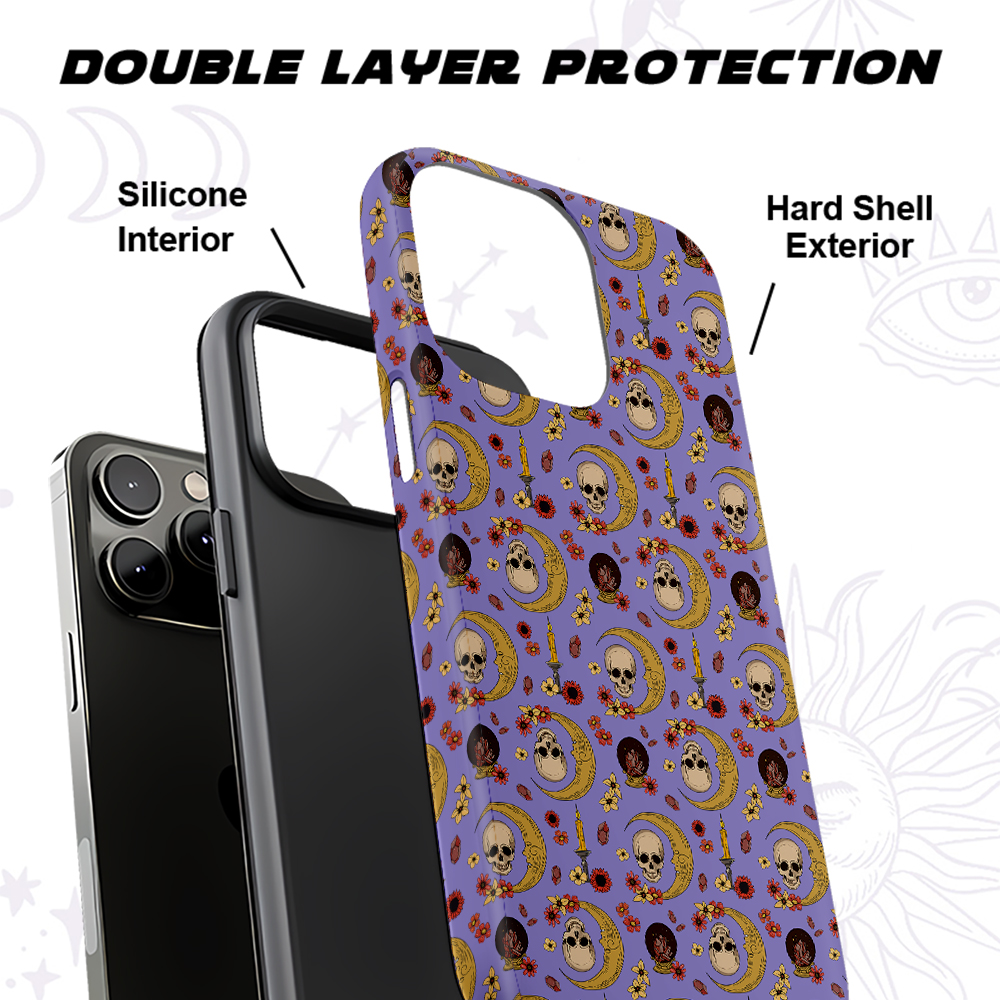 Purplehecate Sorcerer's Skull Phone Case