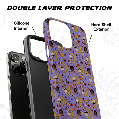 Purplehecate Sorcerer's Skull Phone Case
