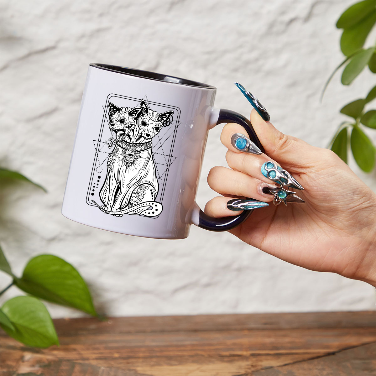 Purplehecate The Cat Goddess Bastet Mug