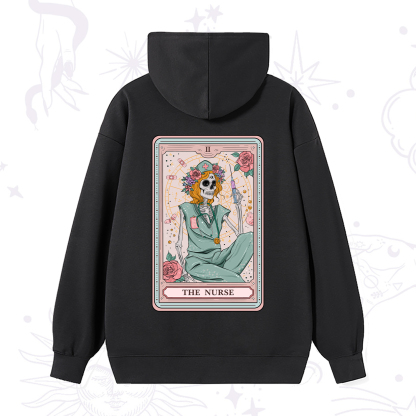 Purplehecate The Nurse Tarot Card Hoodie
