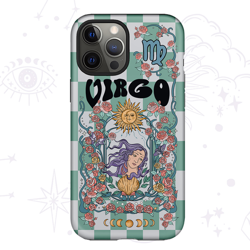 Purplehecate Virgo Spirit Zodiac Collage Phone Case