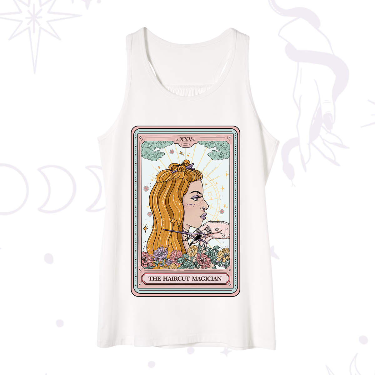 Purplehecate The Haircut Magician Tarot Tank