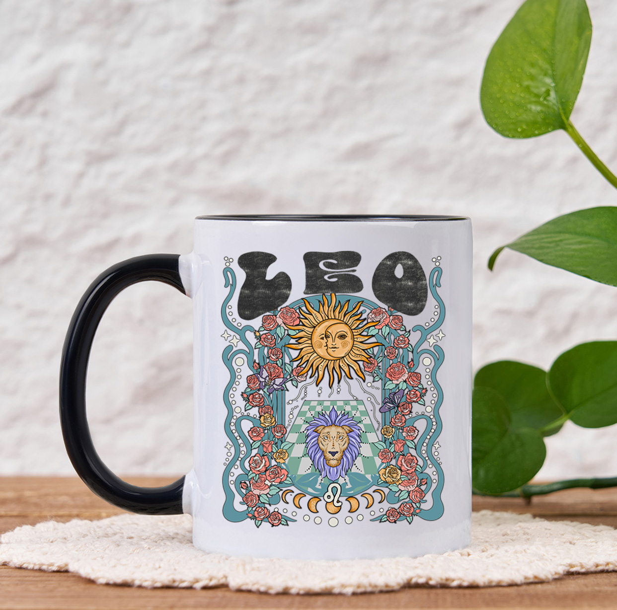Purplehecate Leo Spirit Zodiac Mug