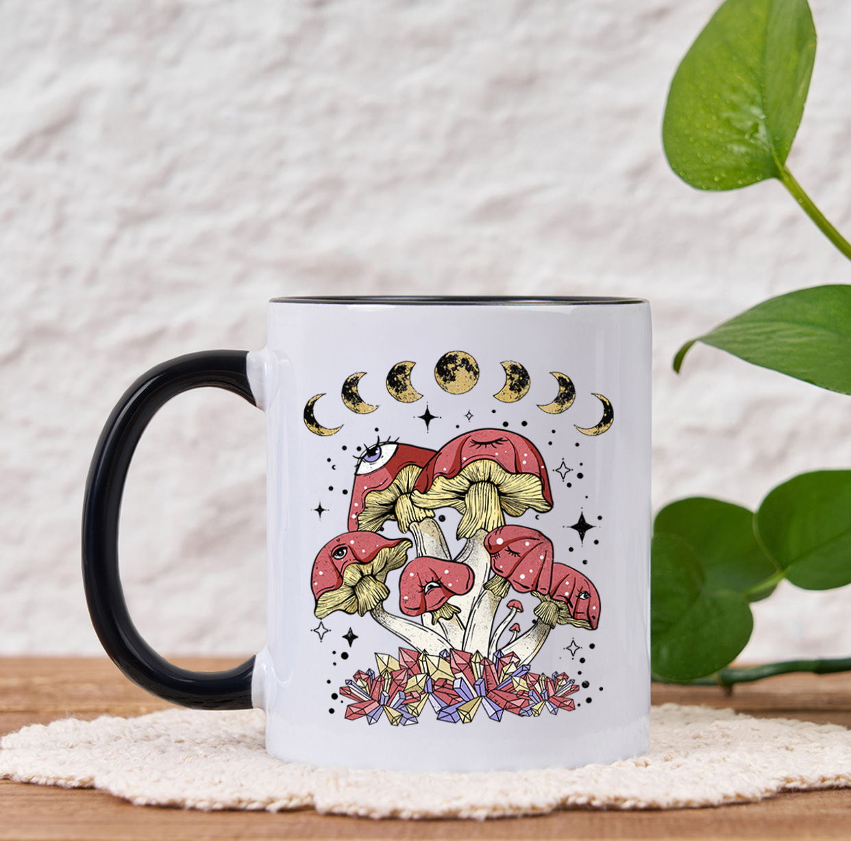 Purplehecate Magic Mushroom Mug