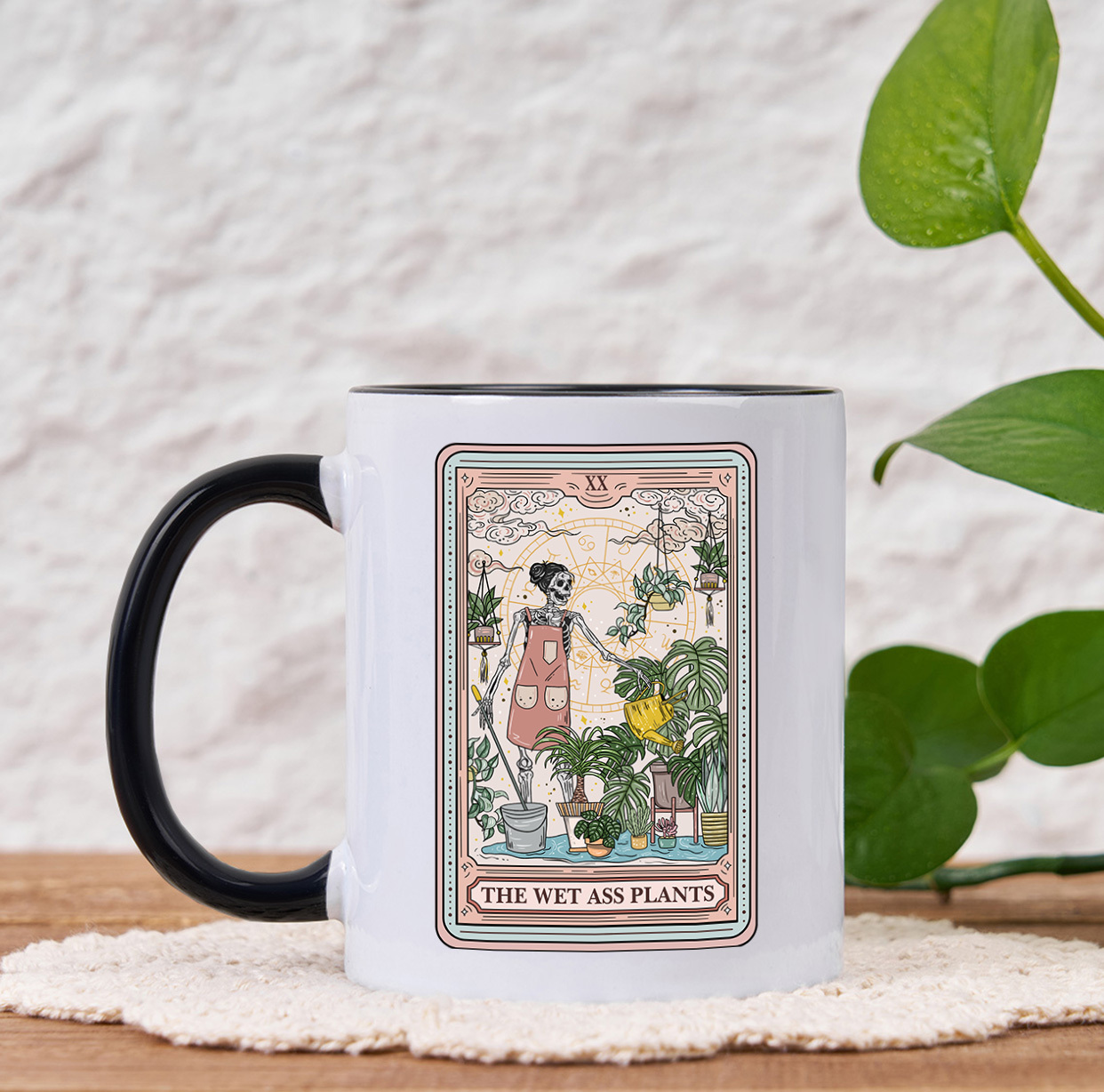 Magic Purplehecate The Wet Ass Plants Tarot Mug