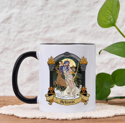 Purplehecate The Huntress Goddess Artemis Mug