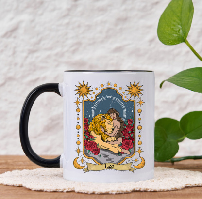 Purplehecate Leo Zodiac Mug