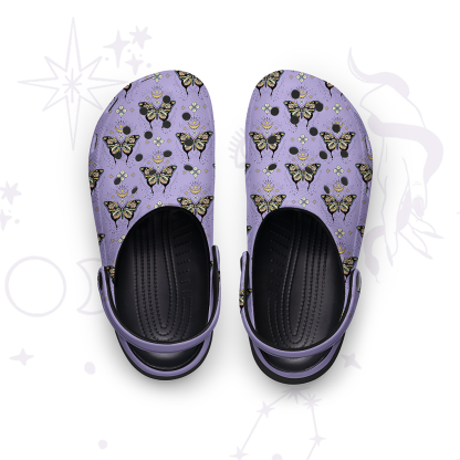 Purplehecate I Am Opening Rubber Clogs