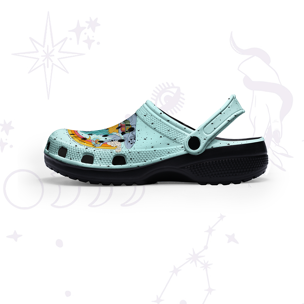 Purplehecate I'm The Queen Of All My Dreams Rubber Clogs