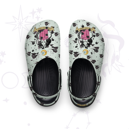 Purplehecate The Team Trash Opossum Tarot Rubber Clogs