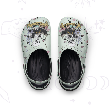 Purplehecate The Reader's Tarot Rubber Clogs