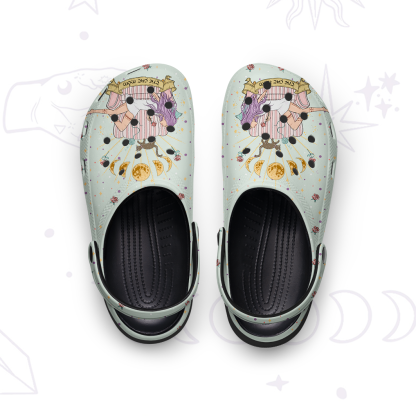 Purplehecate The Dog Mom Tarot Rubber Clogs