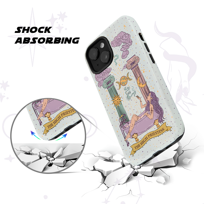 Purplehecate The High Priestess Phone Case