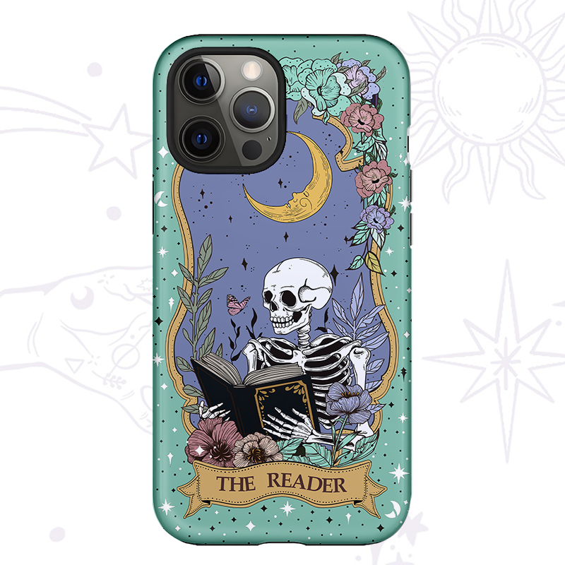 Purplehecate The Reader's Tarot Ancient Mirror Phone Case