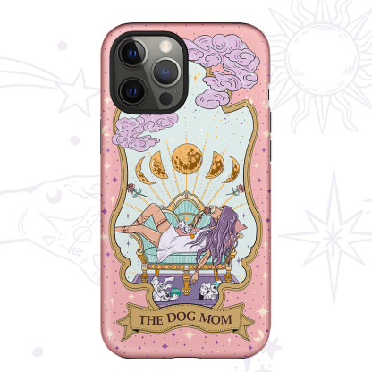 Purplehecate The Cat Mom Tarot Ancient Mirror Phone Case