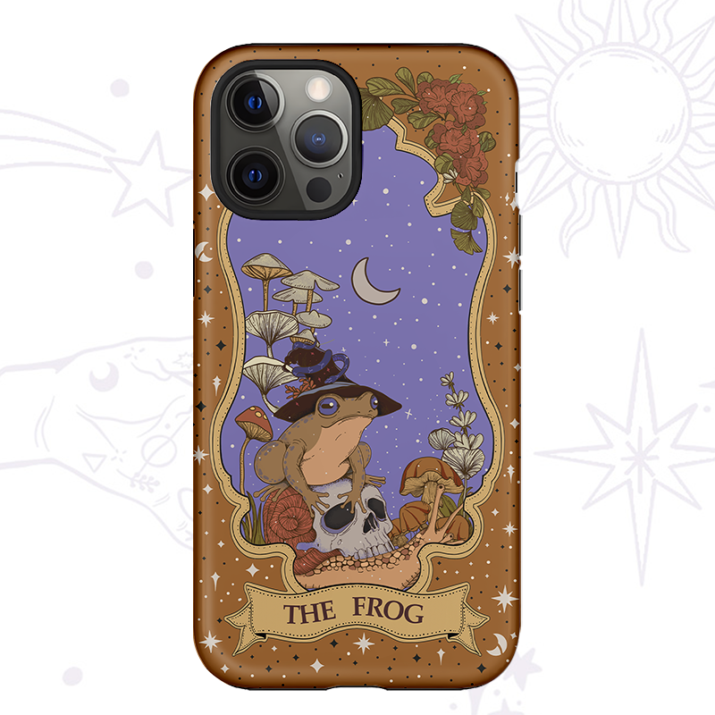 Purplehecate The Frog Tarot Ancient Mirror Phone Case