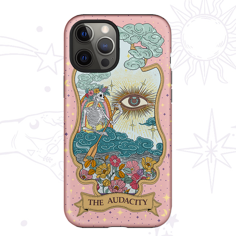 Purplehecate The Audacity Tarot Ancient Mirror Phone Case