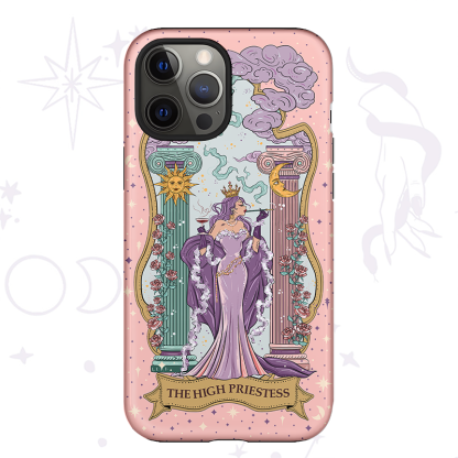 Purplehecate The High Priestess Ancient Mirror Phone Case