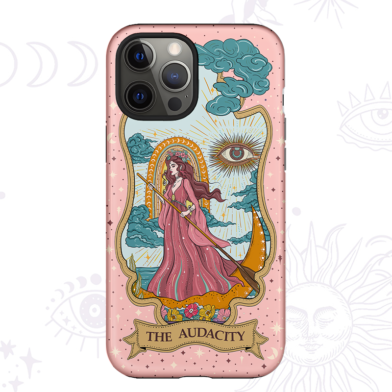 Purplehecate The Audacity Goddess Tarot Ancient Mirror Phone Case