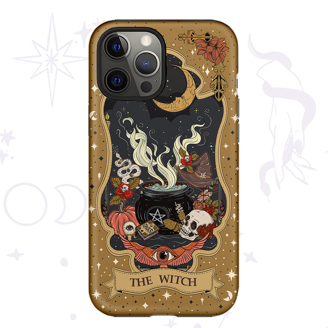 Purplehecate The Witch Magical Tarot Ancient Mirror Phone Case