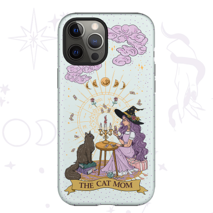 Purplehecate The Cat Witch Mom Phone Case