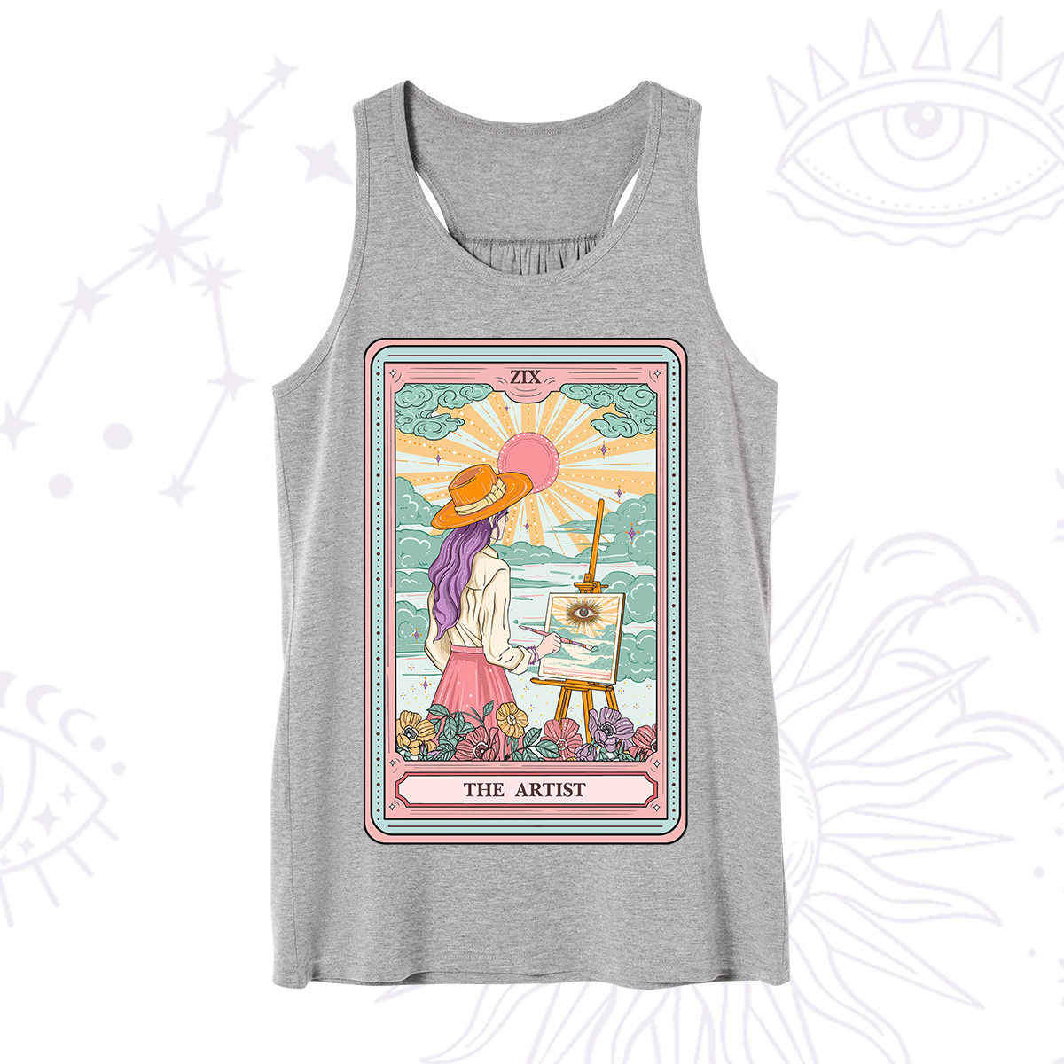 Purplehecate The Artist Tarot Tank