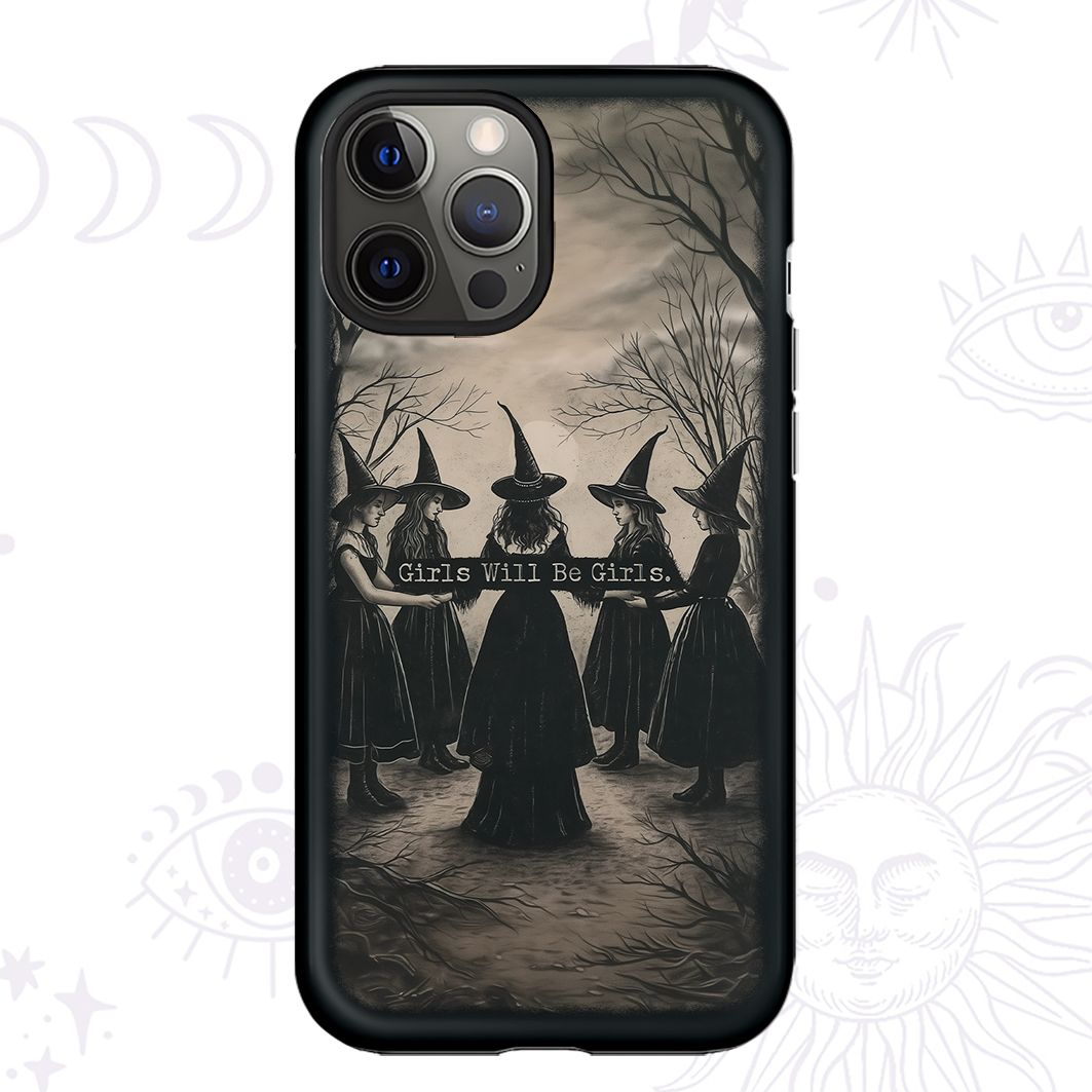 [Copy]Purplehecate The Nurse Funny Tarot Card Ancient Mirror Phone Case