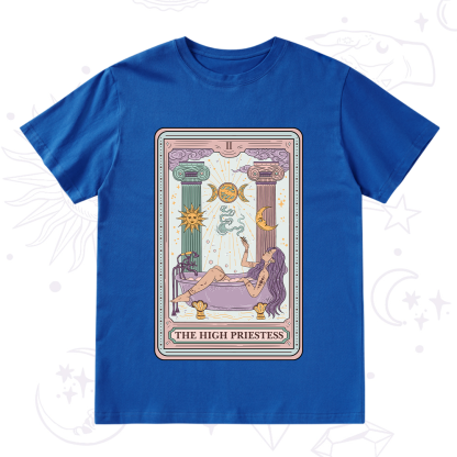 Purplehecate The High Priestess Tarot T-Shirt