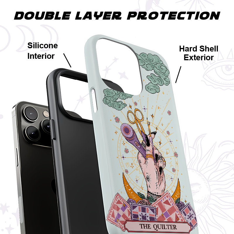 Purplehecate The Quilter Phone Case