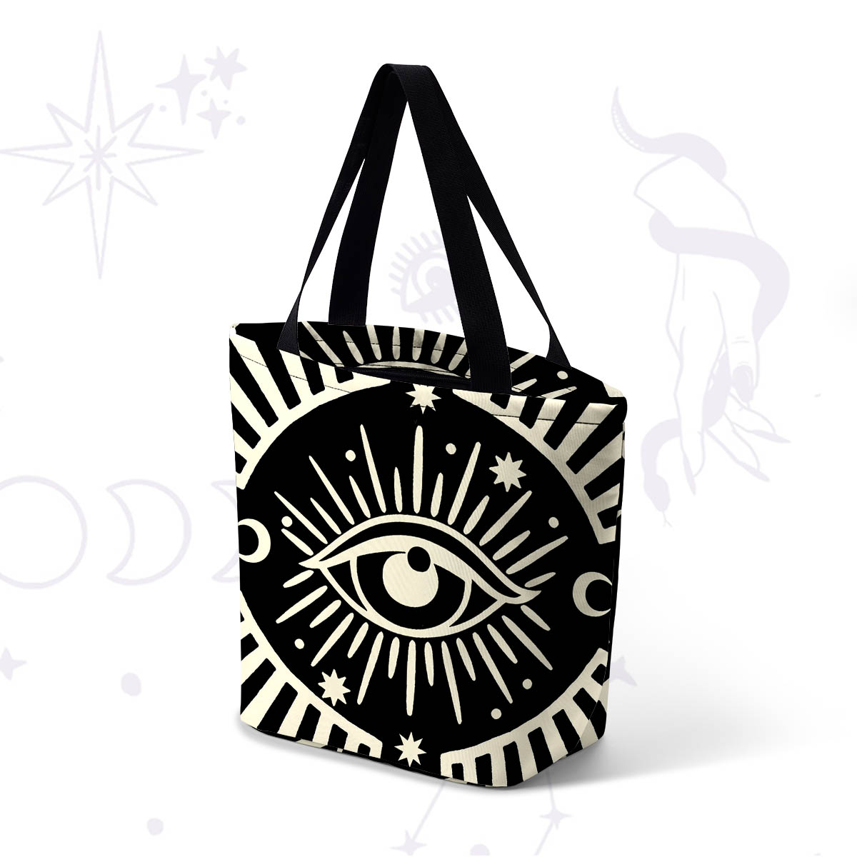 Purplehecate Mind's Eye Casual Tote Bag