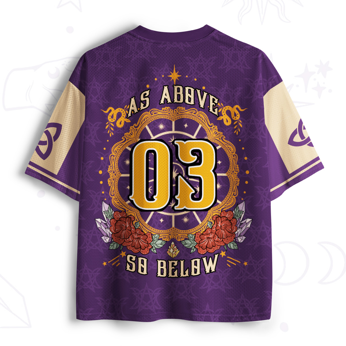 Purplehecate As Above So Below Mesh Jersey