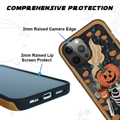 Purplehecate The Halloween Reveler Lover Tarot Card Phone Case