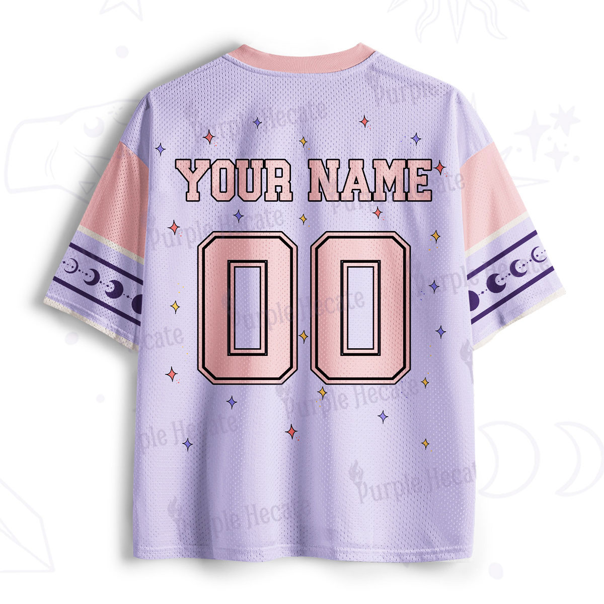 Personalized Purplehecate Celestial Demons Mesh Jersey