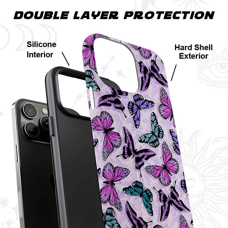 Purplehecate Whimsical Butterfly Phone Case