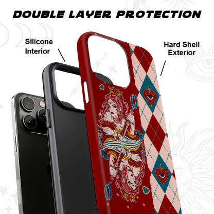 Purplehecate Queen of Hearts Phone Case