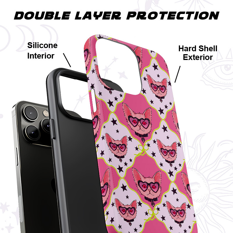 Purplehecate Slightly Wicked Cat Phone Case