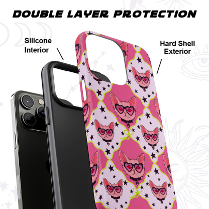 Purplehecate Slightly Wicked Cat Phone Case
