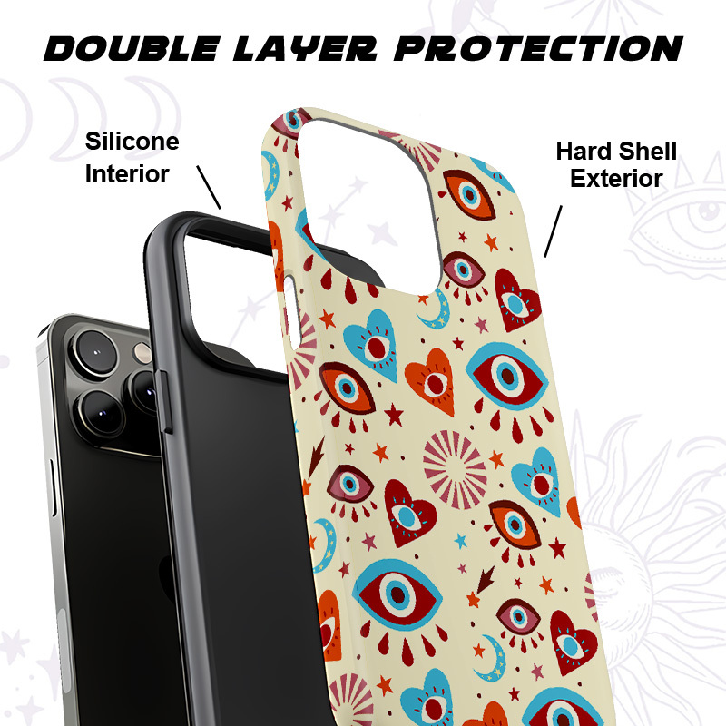 Purplehecate Protective Evil Eye Amulet Phone Case