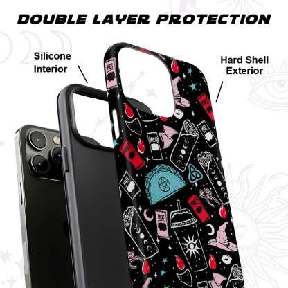 Purplehecate Dark Magic and Mystical Charm Phone Case