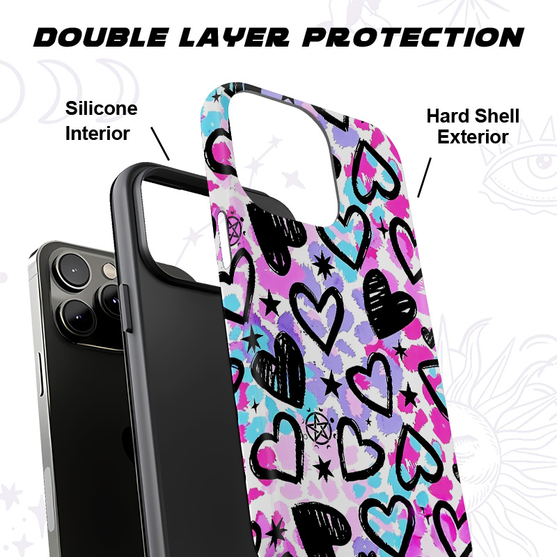 Purplehecate Heartful Magic Phone Case
