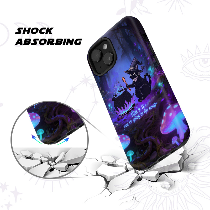 Purplehecate That's It You're Going In The Soup Phone Case