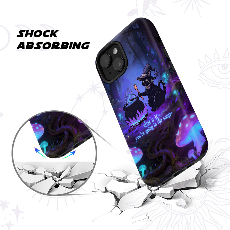 Purplehecate That's It You're Going In The Soup Phone Case