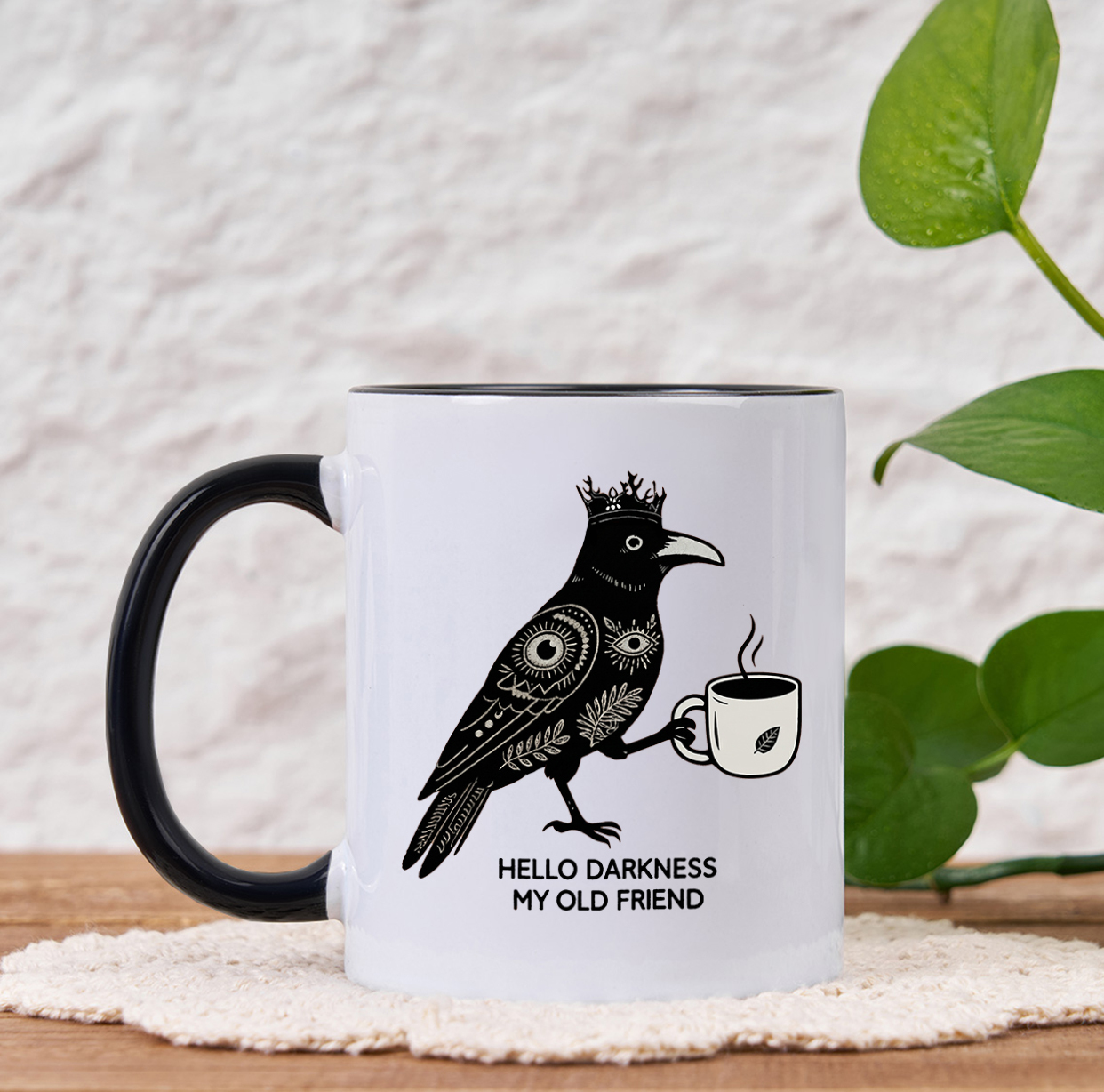 Purplehecate Hello Darkness My Old Friend Mug