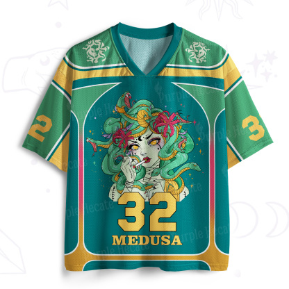 Purplehecate The Greek Goddess Medusa Mesh Jersey