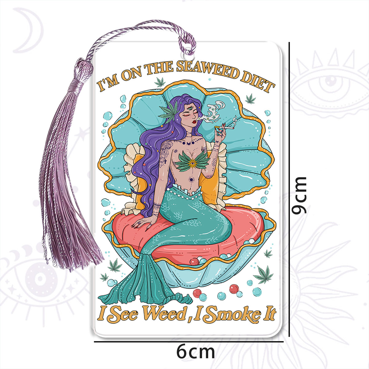 Purplehecate I See Weed I Smoke It Bookmark