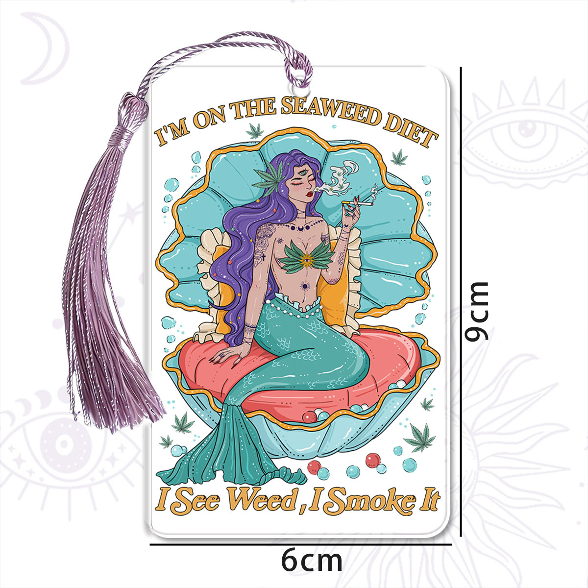 Purplehecate I See Weed I Smoke It Bookmark